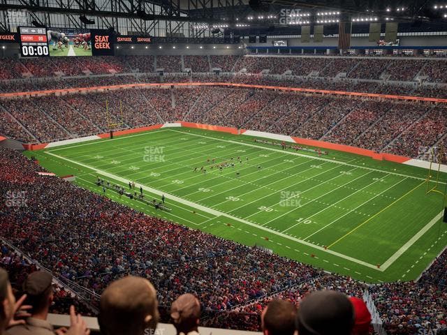 Ford Field - Section Suite 532 Seat View