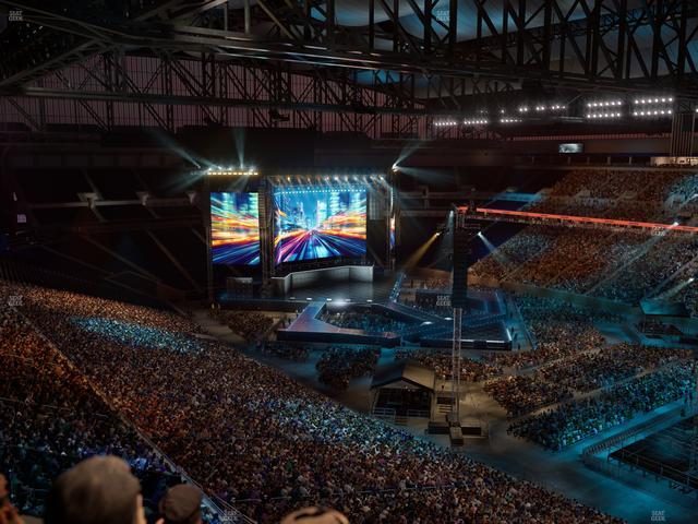 Ford Field - Section Suite 532 Seat View