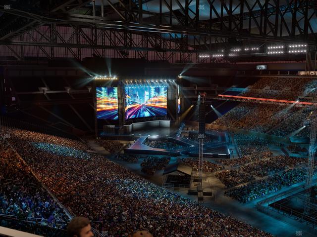 Ford Field - Section Suite 533 Seat View