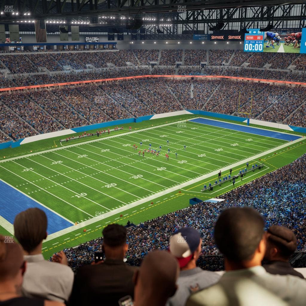 Ford Field - Section Suite 600 Seat View