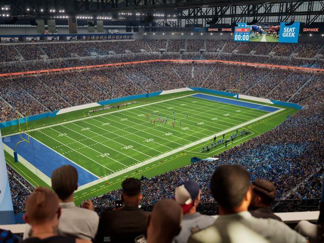 Ford Field - Section Suite 600 Seat View