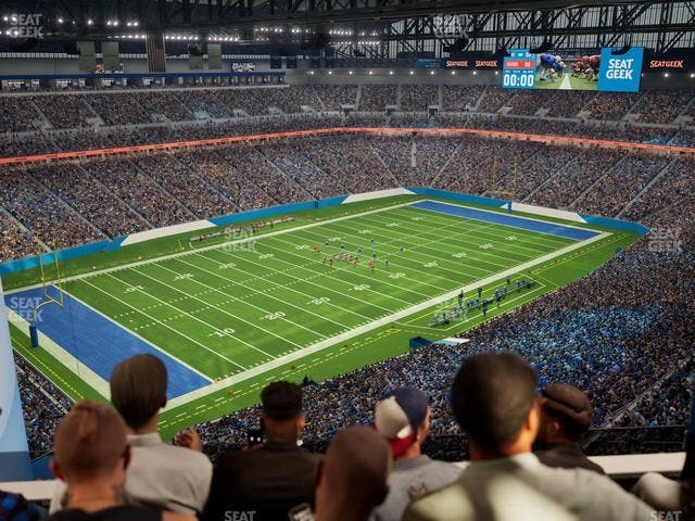 Ford Field - Section Suite 600 Seat View