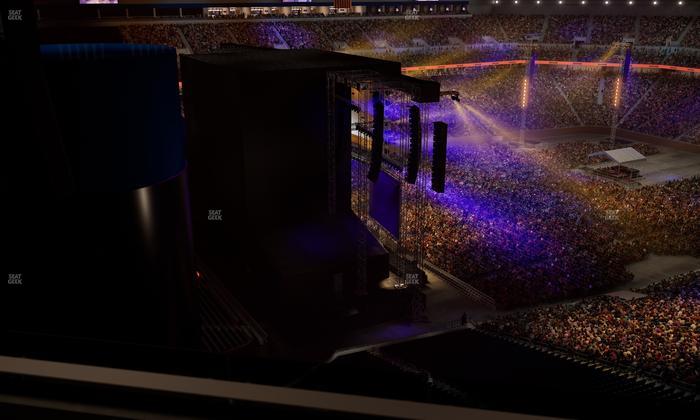 Ford Field - Section Suite 600 Seat View