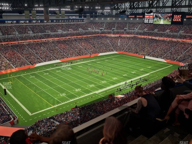Ford Field - Section Suite 601 Seat View