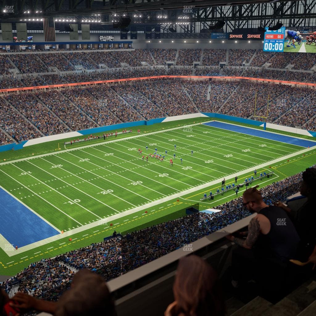 Ford Field - Section Suite 601 Seat View