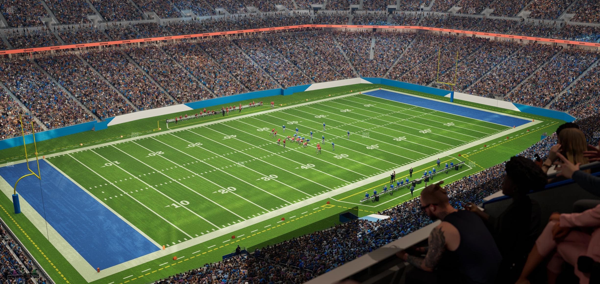 Ford Field - Section Suite 601 Seat View