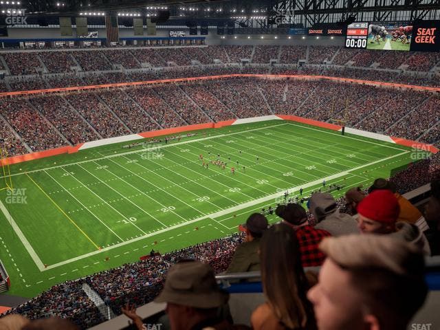 Ford Field - Section Suite 602 Seat View