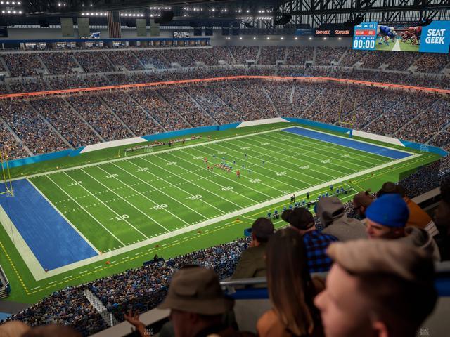 Ford Field - Section Suite 602 Seat View