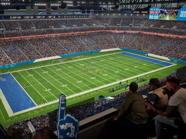 Ford Field - Section Suite 603 Seat View