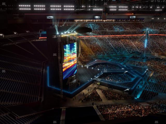 Ford Field - Section Suite 604 Seat View