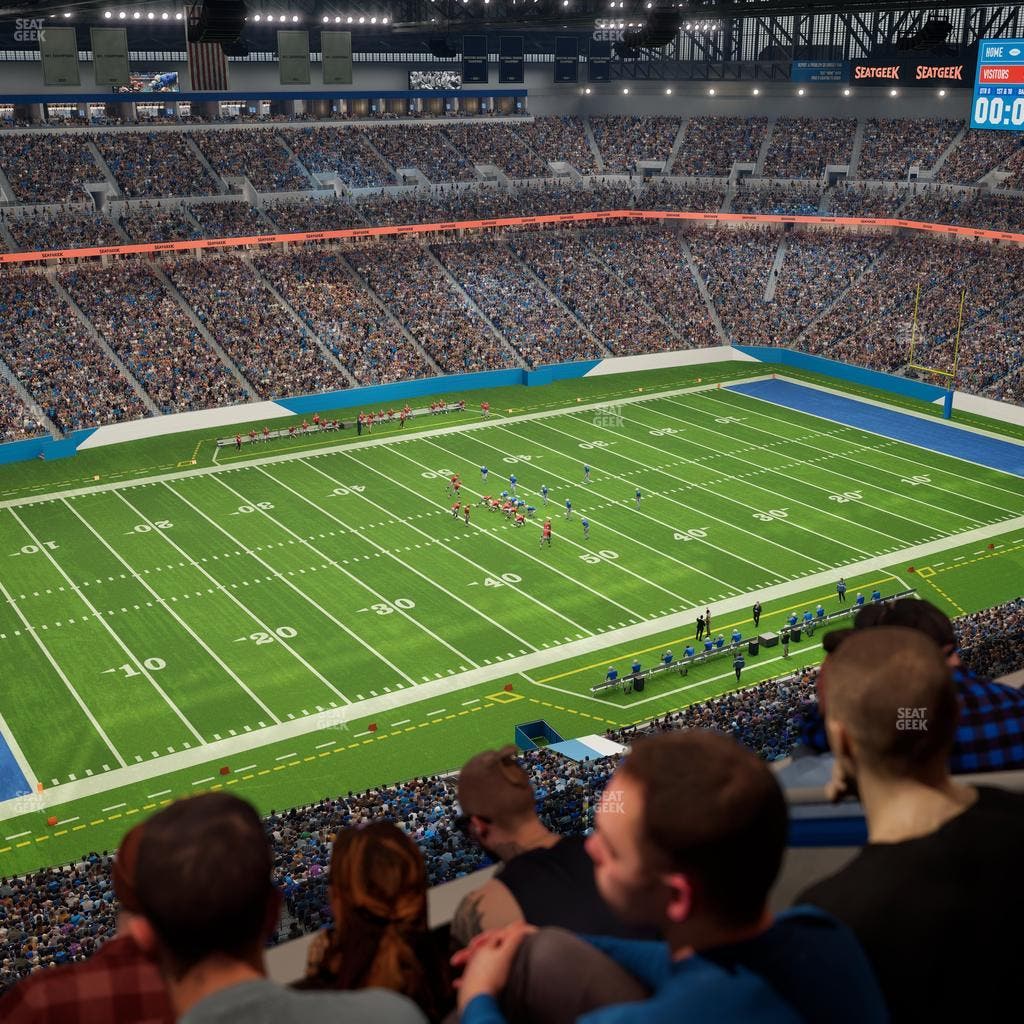 Ford Field - Section Suite 604 Seat View