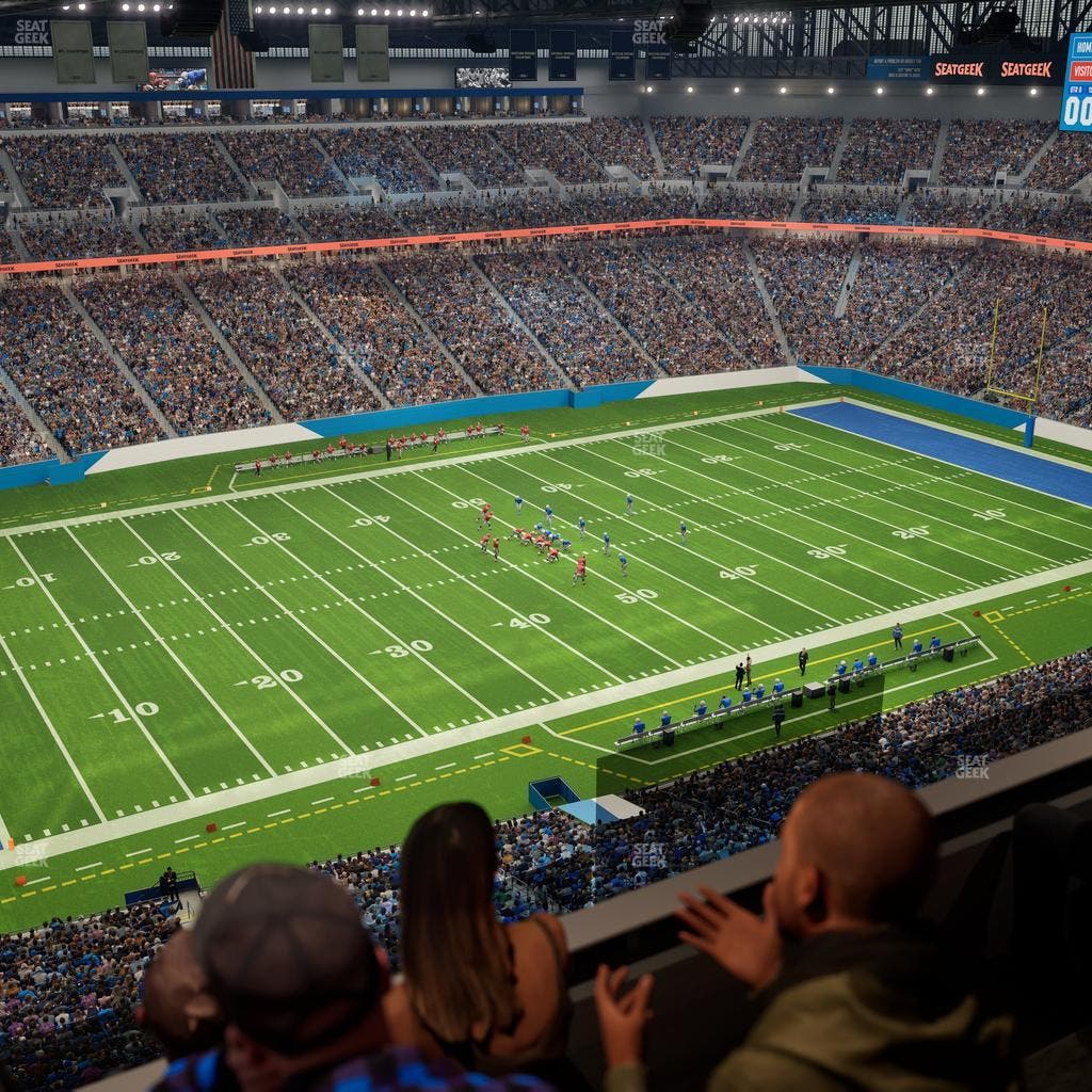 Ford Field - Section Suite 605 Seat View