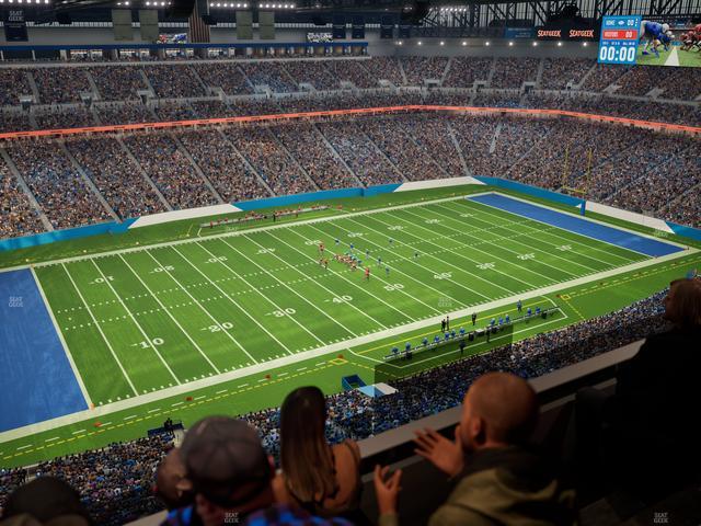 Ford Field - Section Suite 605 Seat View