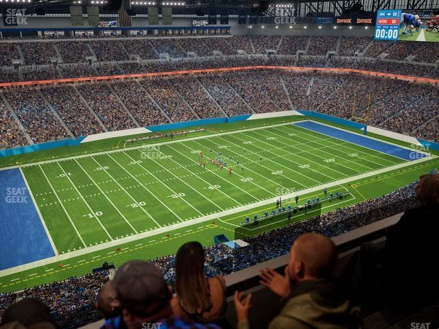 Ford Field - Section Suite 605 Seat View