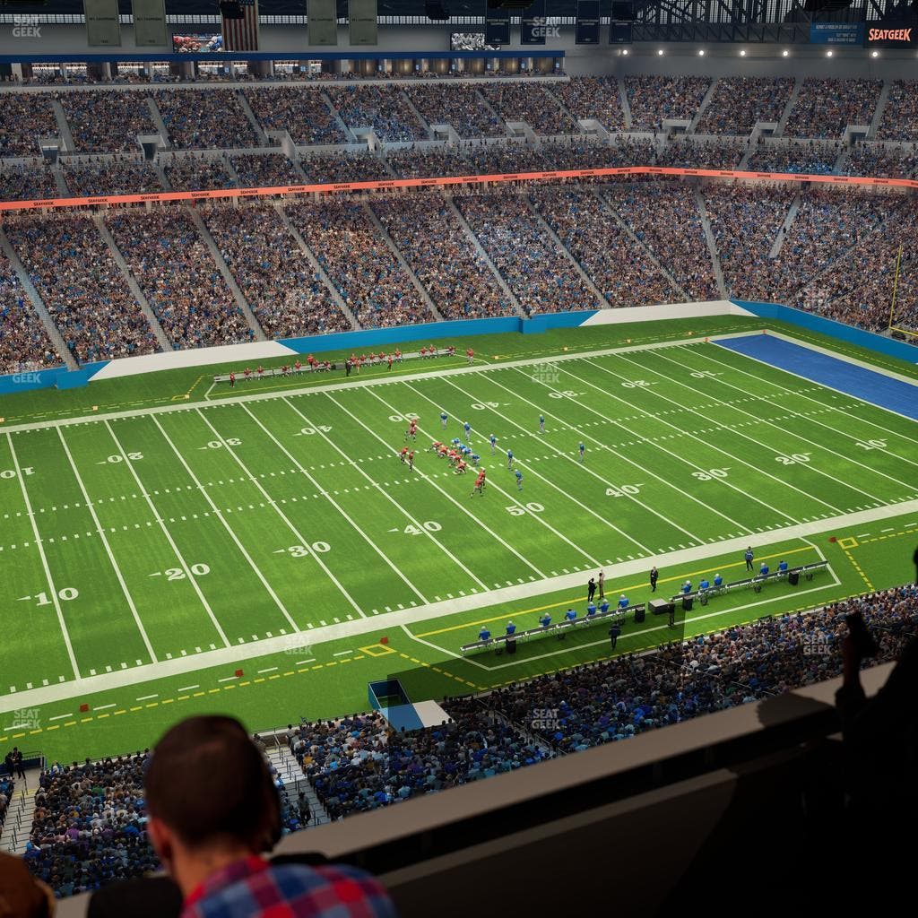 Ford Field - Section Suite 607 Seat View