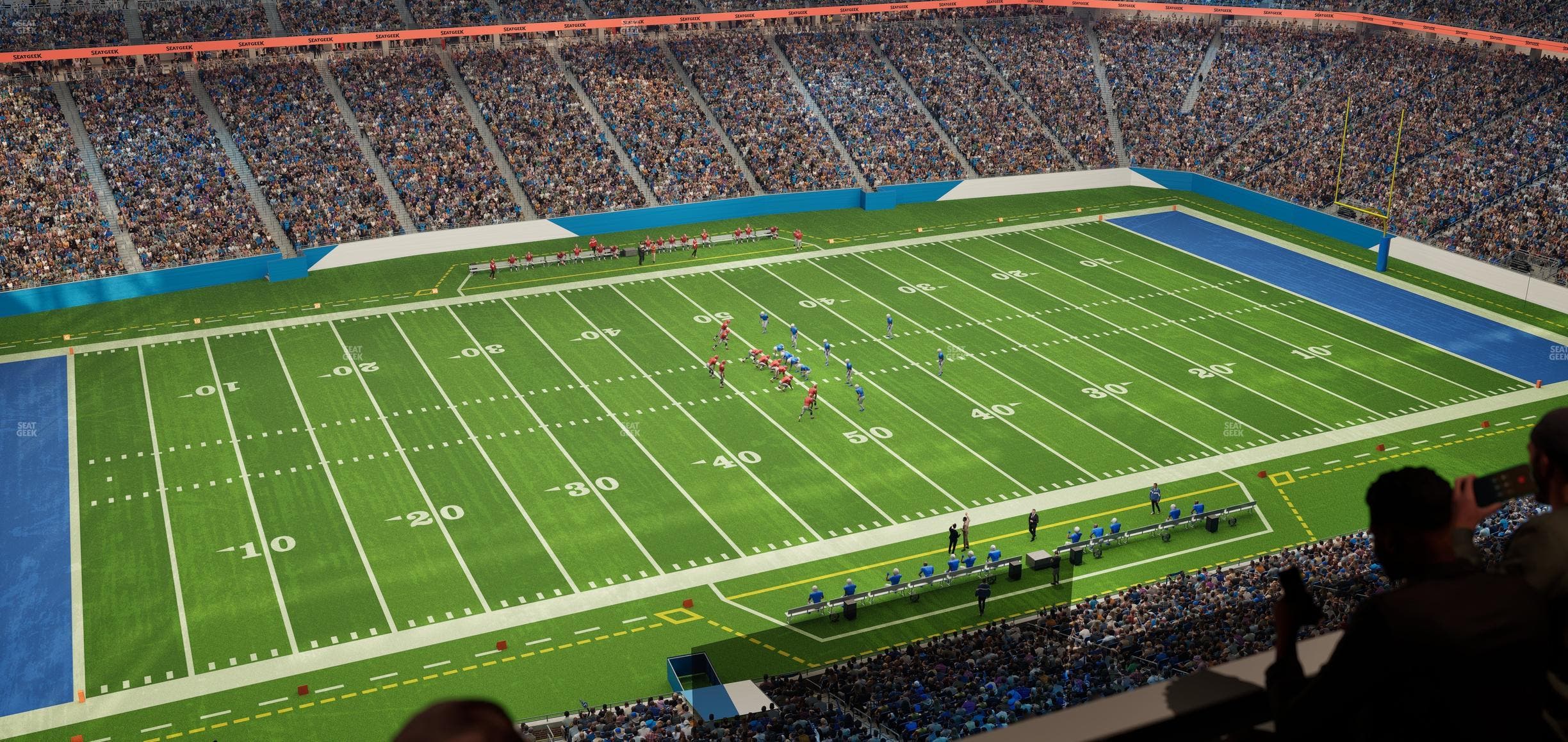 Ford Field - Section Suite 607 Seat View