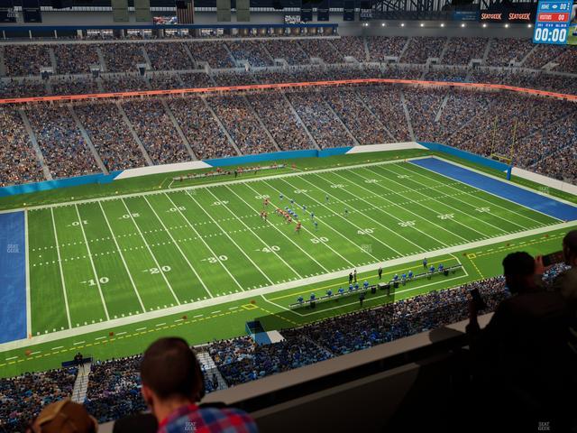 Ford Field - Section Suite 607 Seat View