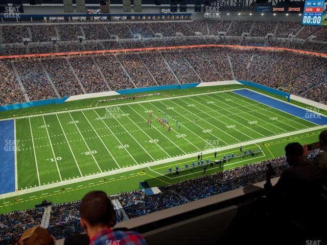 Ford Field - Section Suite 607 Seat View