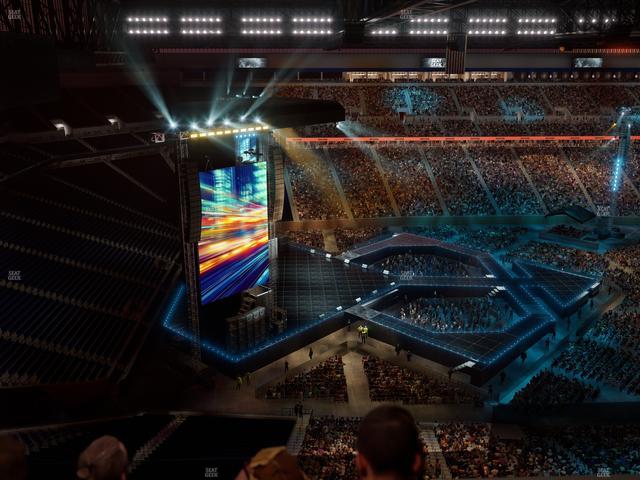 Ford Field - Section Suite 607 Seat View