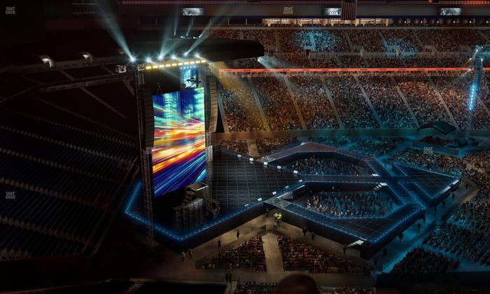Ford Field - Section Suite 607 Seat View