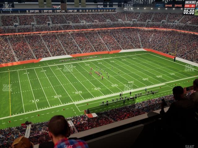 Ford Field - Section Suite 607 Seat View