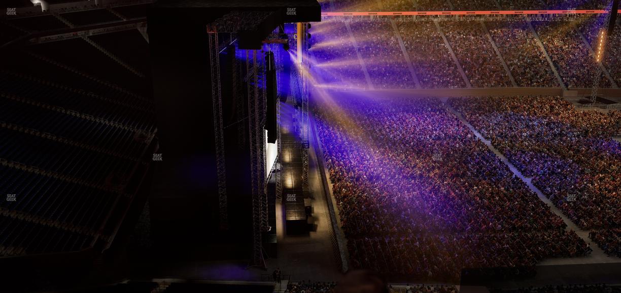 Ford Field - Section Suite 607 Seat View