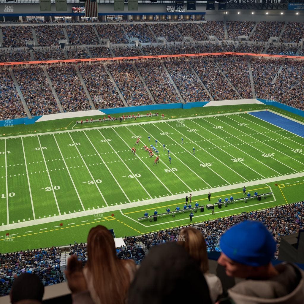 Ford Field - Section Suite 608 Seat View