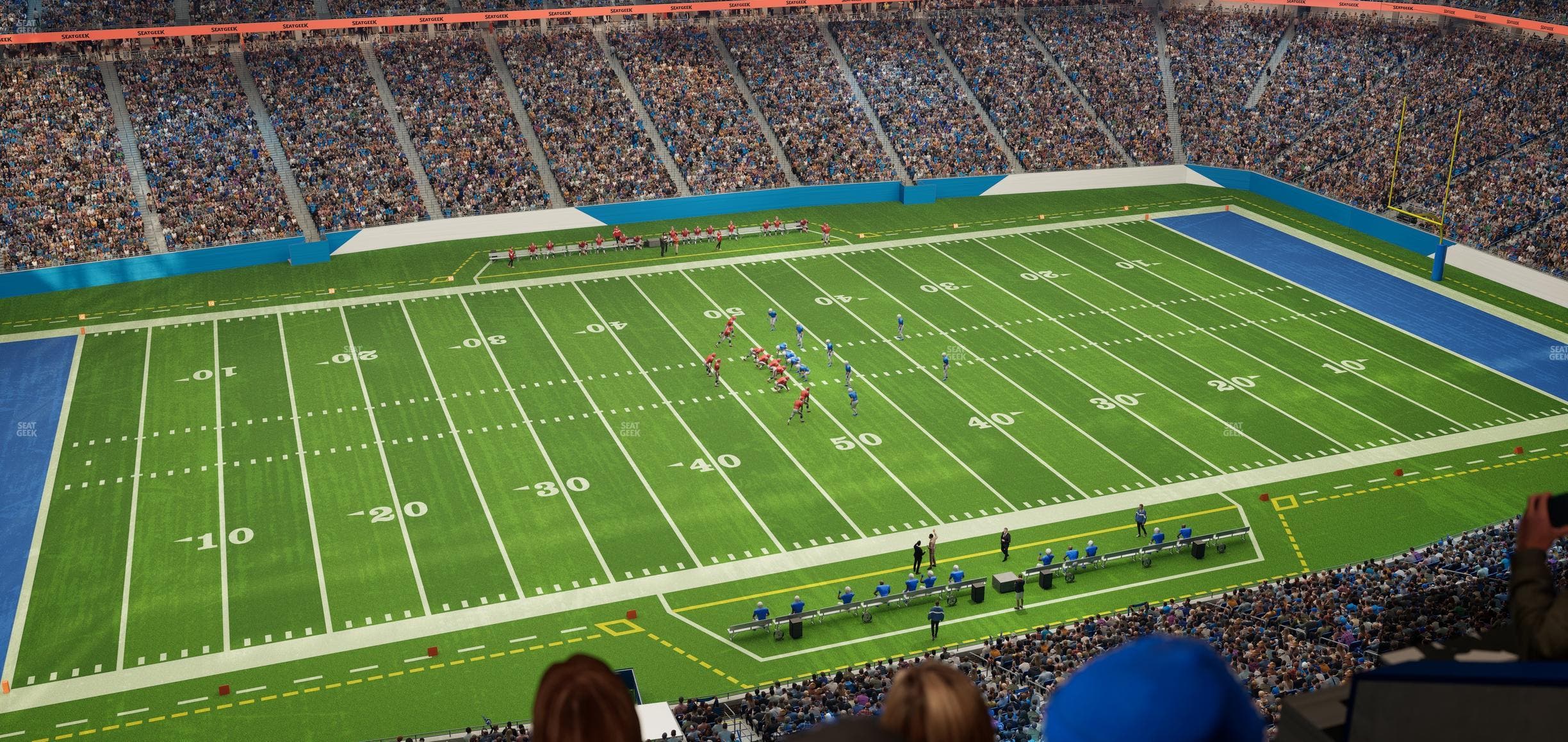 Ford Field - Section Suite 608 Seat View