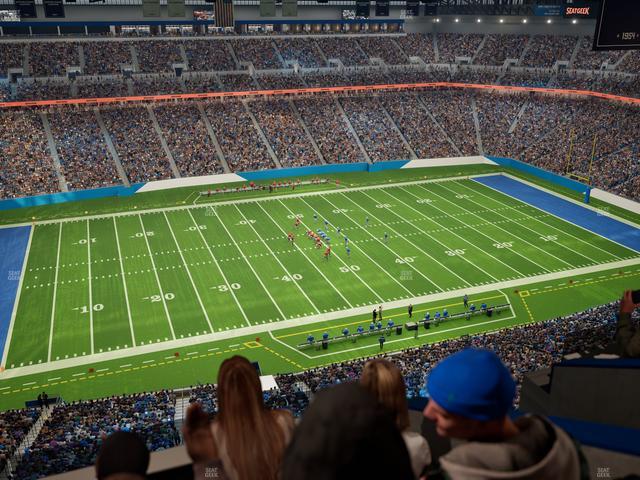 Ford Field - Section Suite 608 Seat View