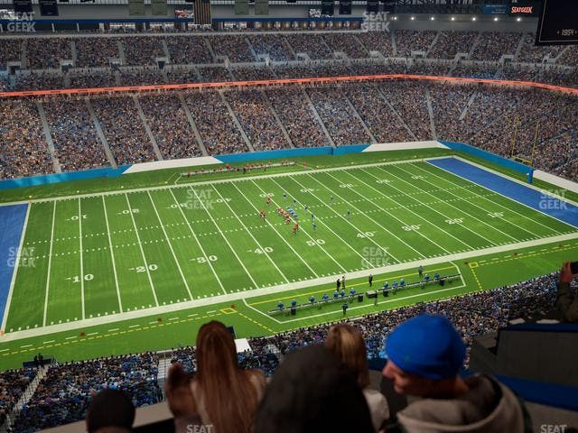 Ford Field - Section Suite 608 Seat View