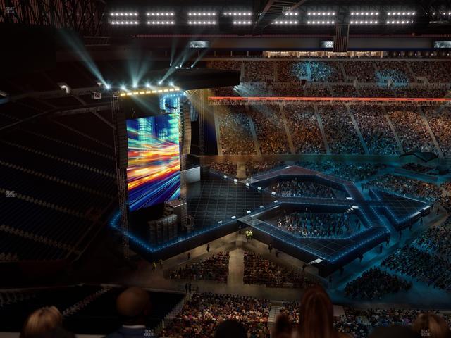 Ford Field - Section Suite 608 Seat View