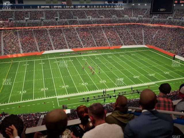 Ford Field - Section Suite 609 Seat View