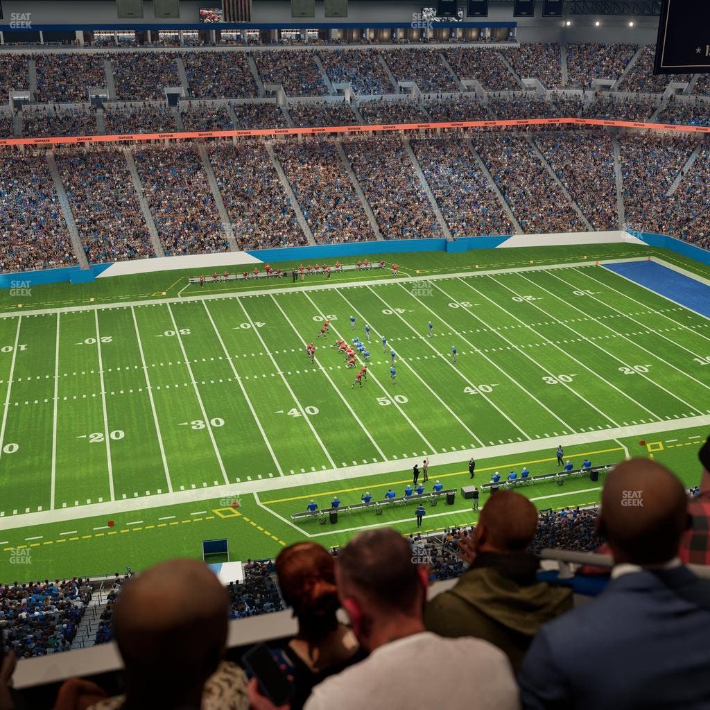 Ford Field - Section Suite 609 Seat View
