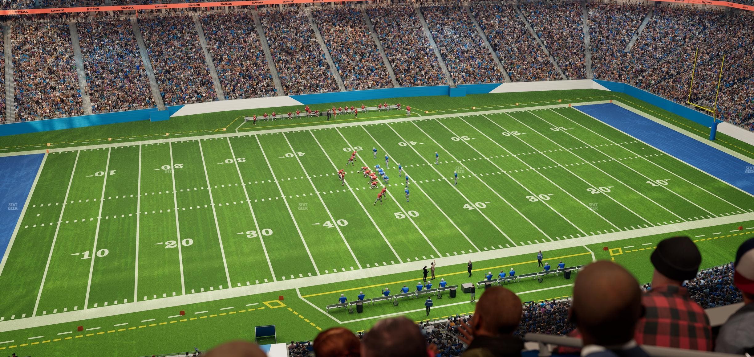 Ford Field - Section Suite 609 Seat View