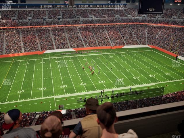 Ford Field - Section Suite 610 Seat View