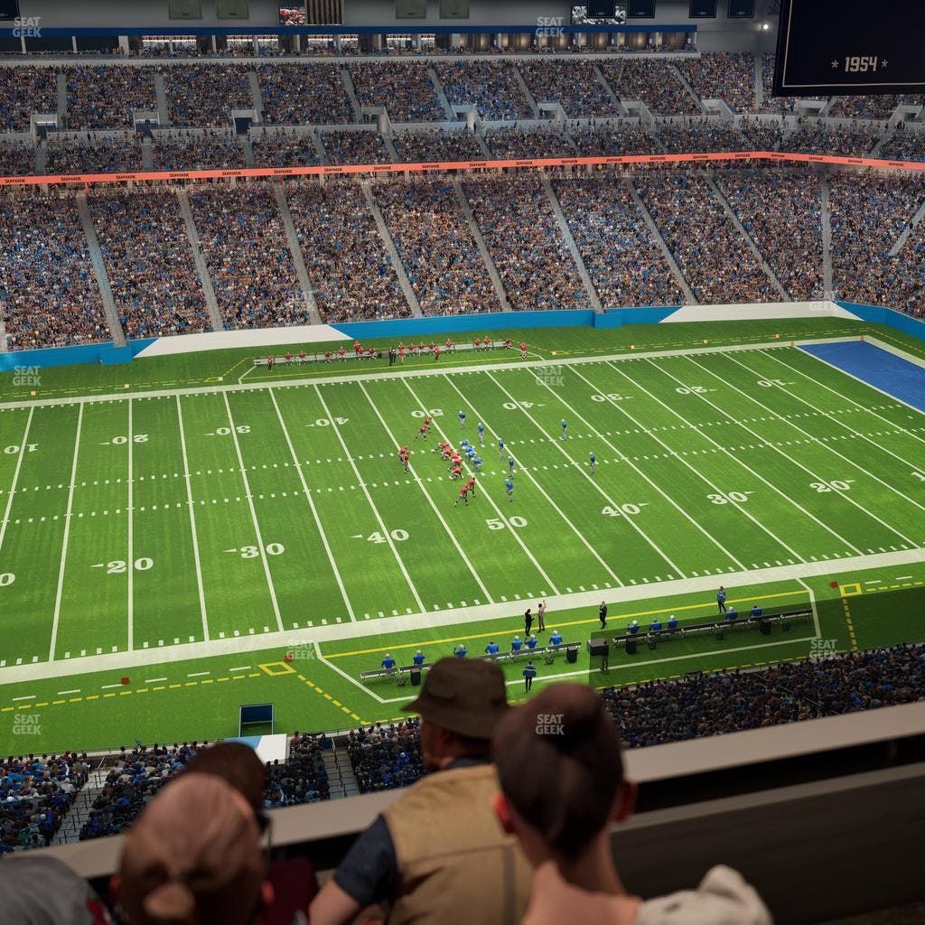 Ford Field - Section Suite 610 Seat View