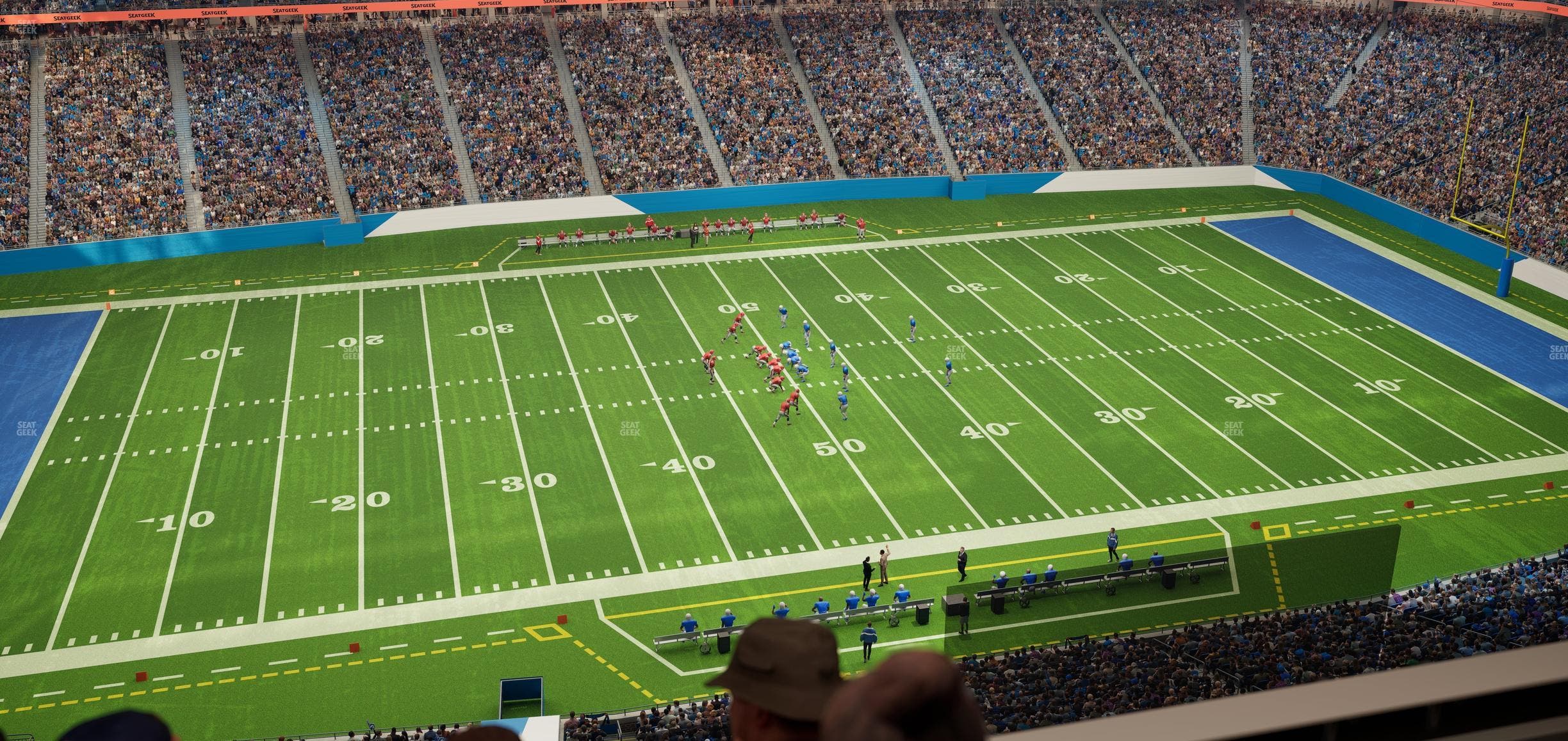 Ford Field - Section Suite 610 Seat View