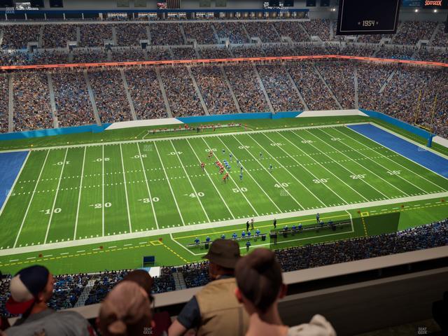 Ford Field - Section Suite 610 Seat View