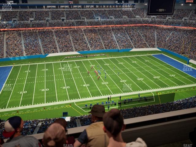 Ford Field - Section Suite 610 Seat View