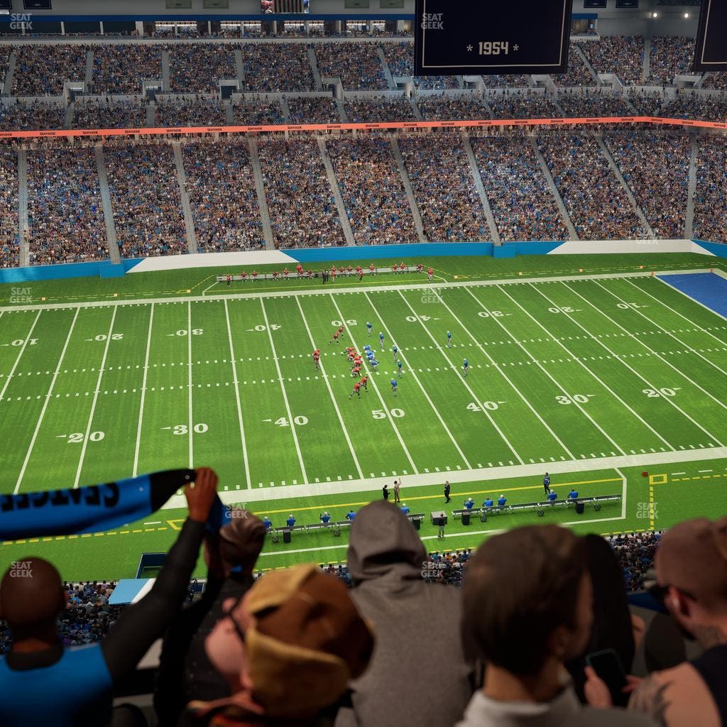 Ford Field - Section Suite 611 Seat View