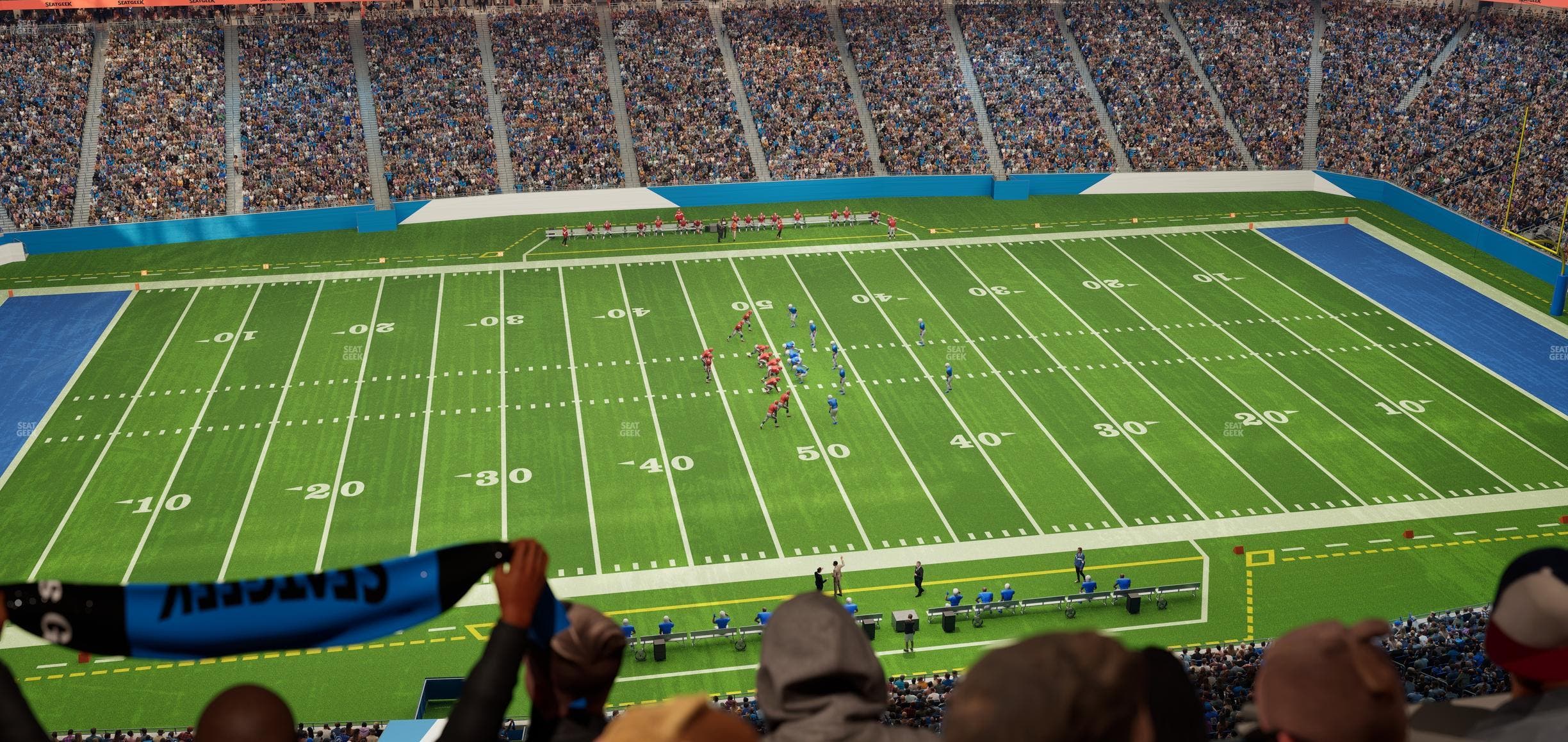 Ford Field - Section Suite 611 Seat View