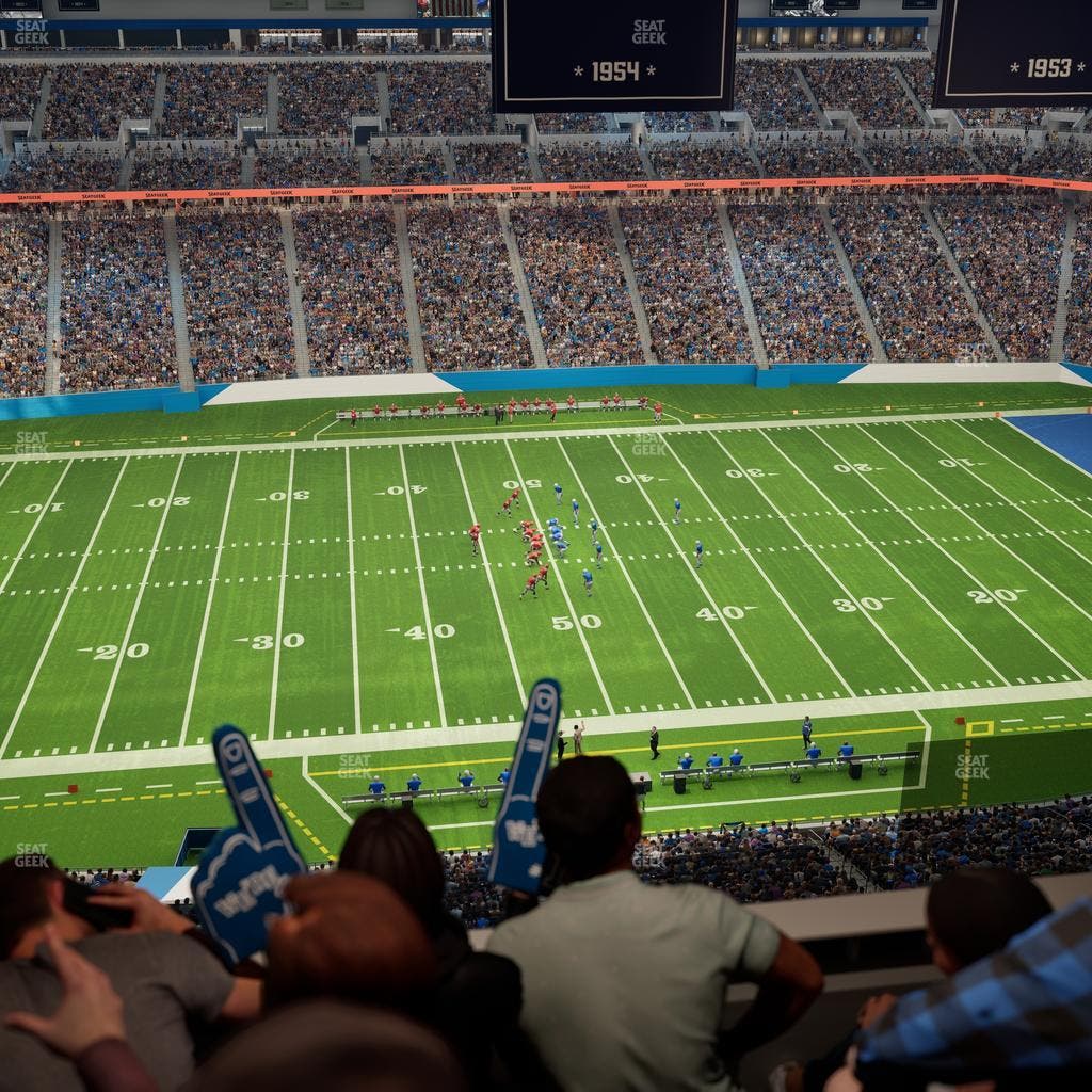 Ford Field - Section Suite 612 Seat View