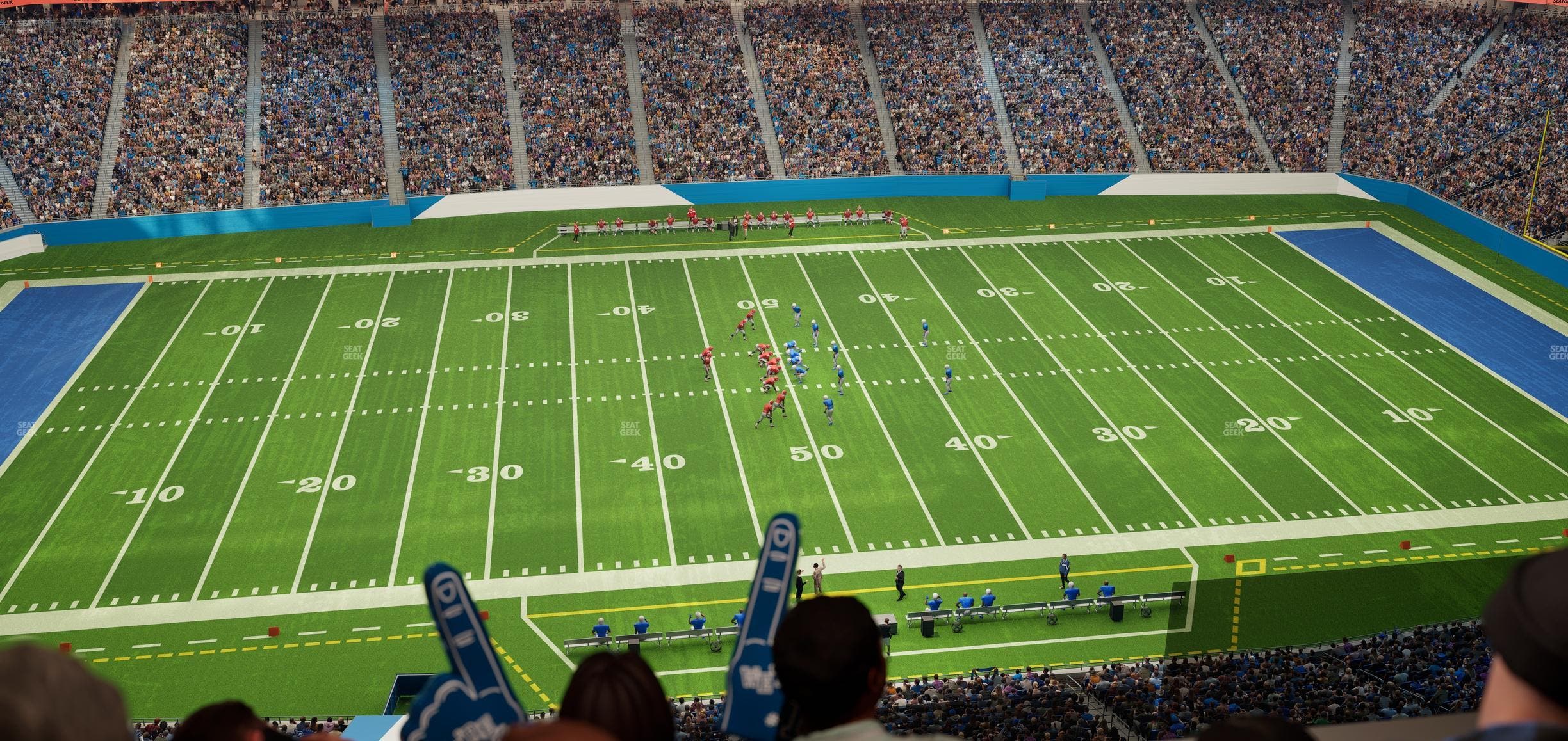 Ford Field - Section Suite 612 Seat View