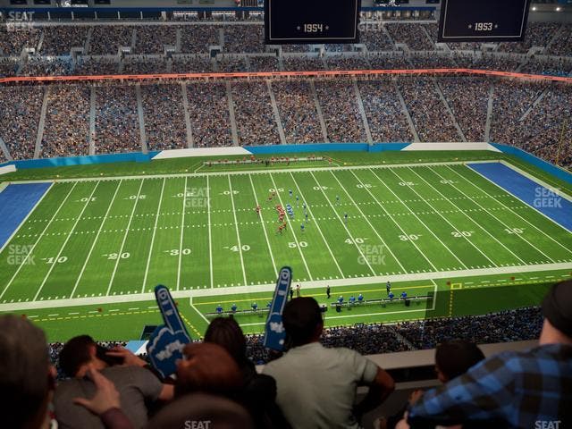 Ford Field - Section Suite 612 Seat View