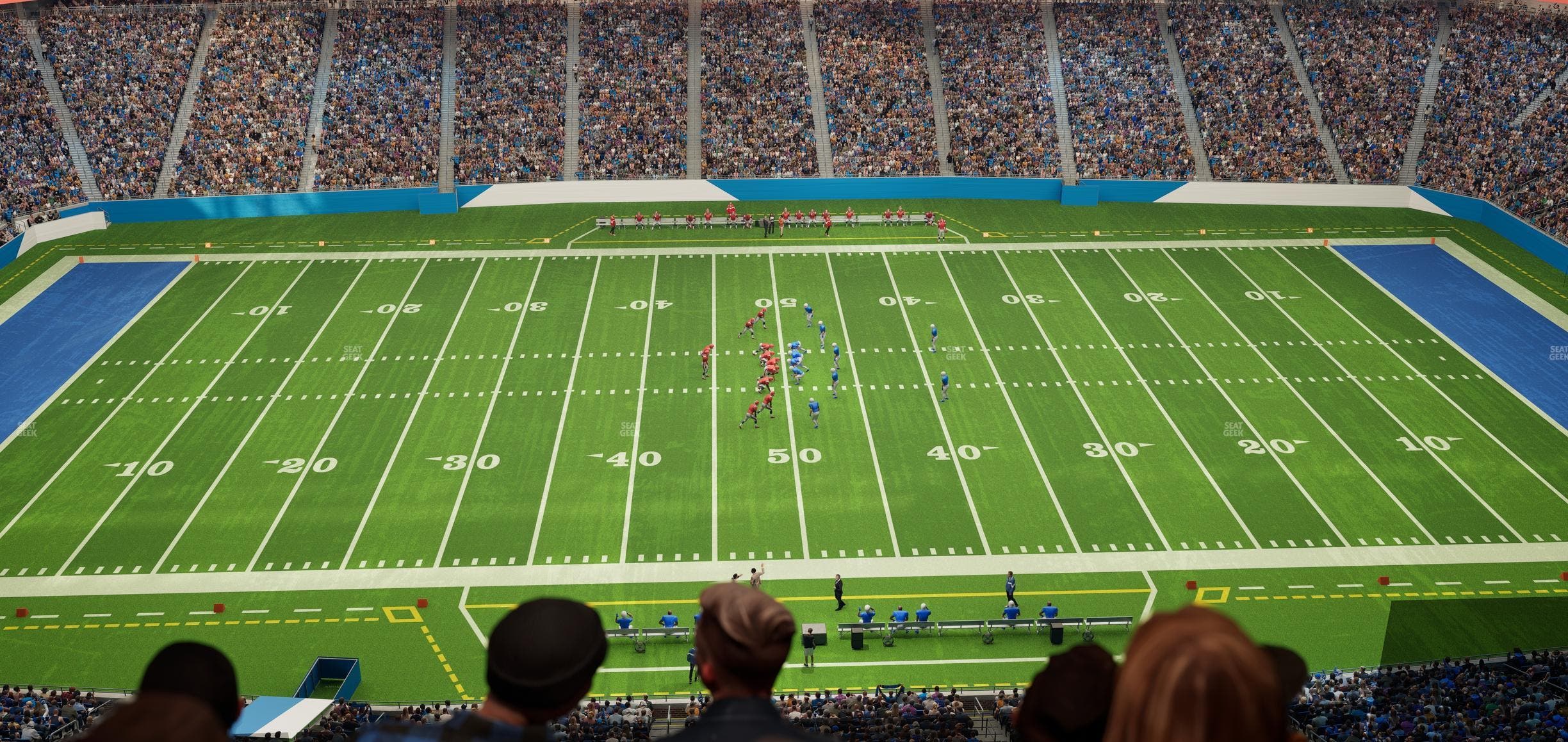 Ford Field - Section Suite 614 Seat View