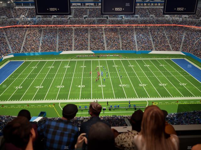 Ford Field - Section Suite 614 Seat View