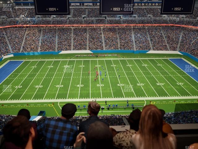 Ford Field - Section Suite 614 Seat View
