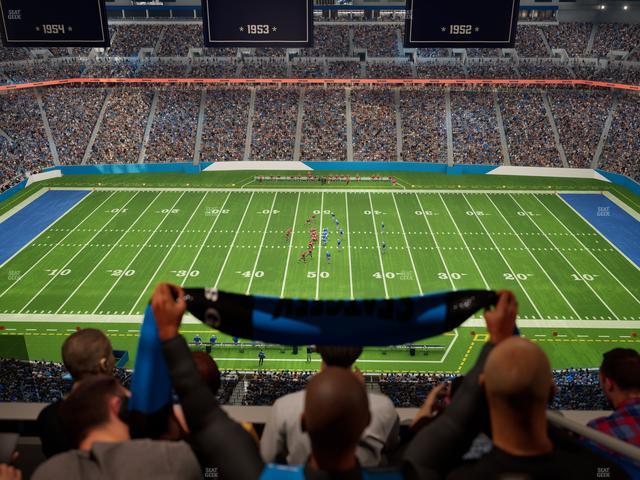 Ford Field - Section Suite 615 Seat View