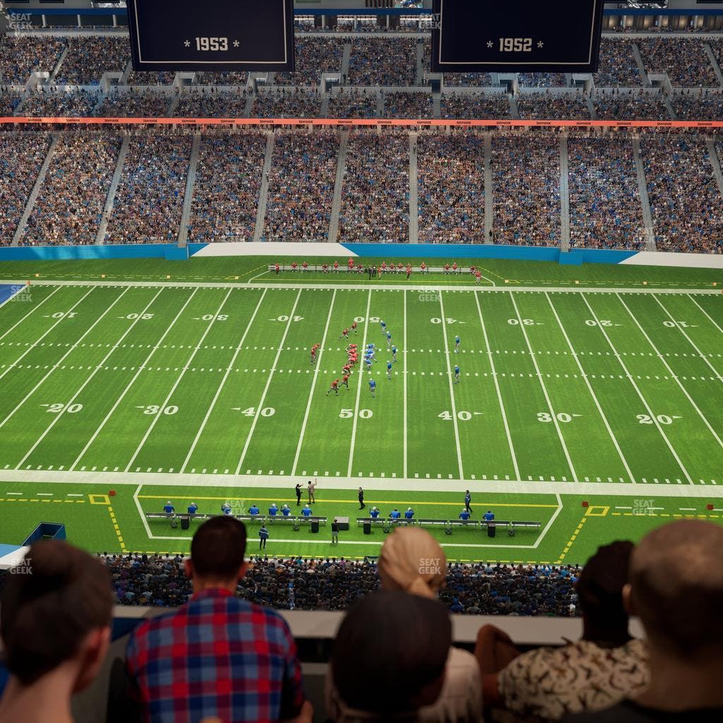 Ford Field - Section Suite 616 Seat View