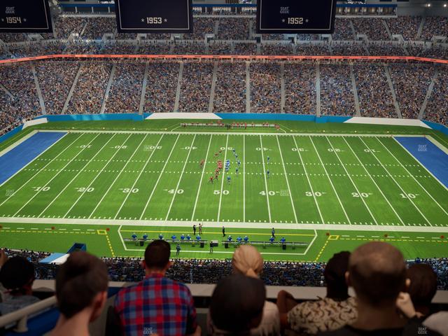 Ford Field - Section Suite 616 Seat View